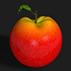 Realistic Red Apple - 3DOcean Item for Sale