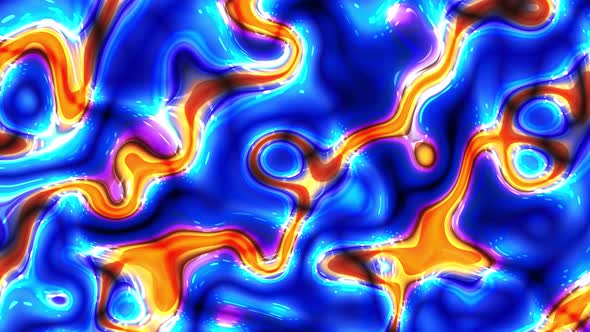 Glowing liquid wavy background. Liquid wavy motion background. Vd 831