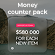 Money counter pack - VideoHive Item for Sale