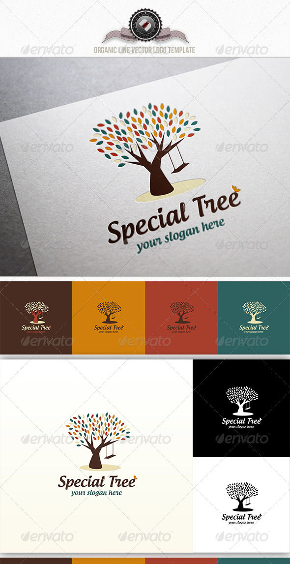 Special Tree Logo Template