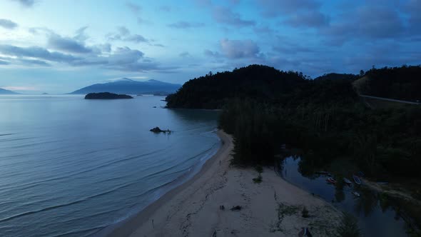 The Beaches at the most southern part of Borneo Island