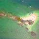 Aerial view of beach at Koh Khai, a small island, with crowd of people, tourists - VideoHive Item for Sale