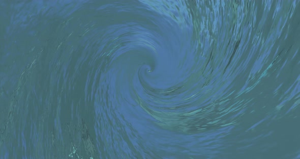 Rotating Blue Abstract Swirl Whirlpool Abstract Background Animation Seamless Loop