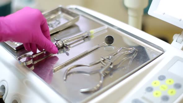 Woman at the Dentist Smiling