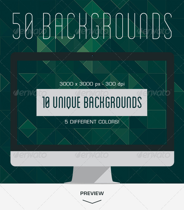 50 Triangles Backgrounds