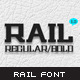 Rail Fonts - GraphicRiver Item for Sale