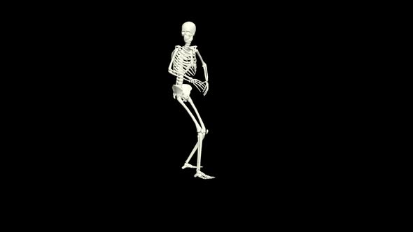 Skeleton Salsa Dancing