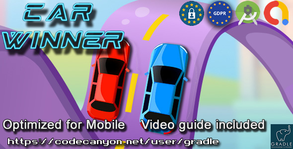 Car Winner (Admob + GDPR + Android Studio)