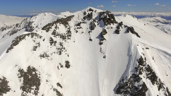 Snowy and Rocky Peak