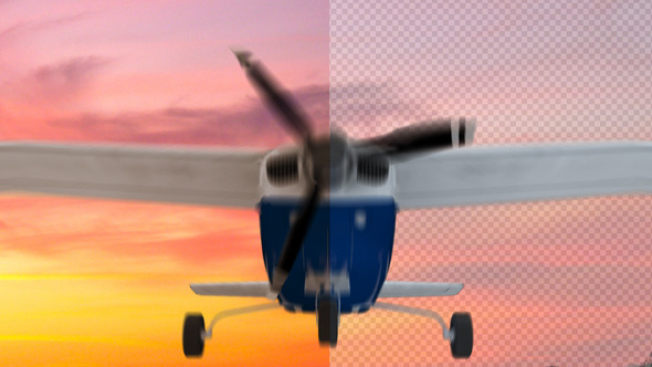 Airplane Transition Footage alt