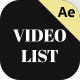 Video List Creator for Social Media - VideoHive Item for Sale