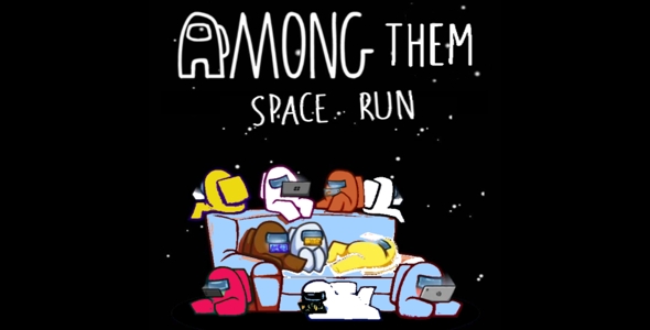 Among Them Space Run - HTML5 Game