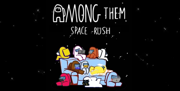 Among Them Space Rush - HTML5 Game