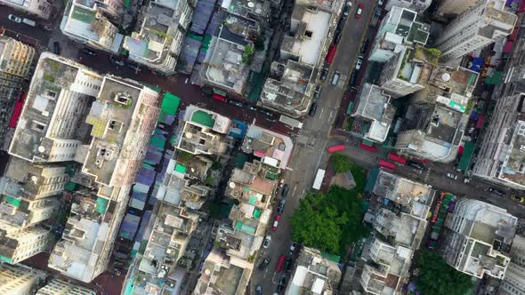 Hong Kong city from top