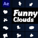 Funny Cloud Elements | After Effects - VideoHive Item for Sale
