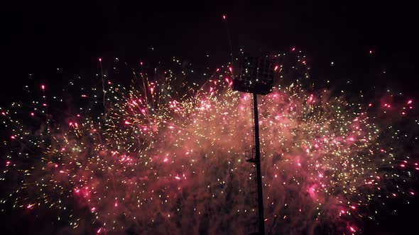 Fireworks Festival Background