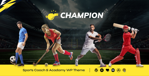 Champion - Coach & Sports Club WordPress Theme