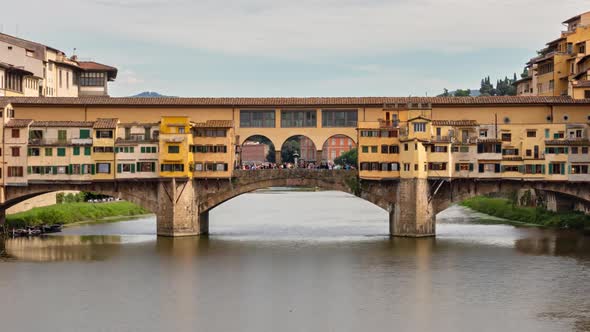 Ponte Vecchio Hyperlapse Florence