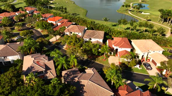 Doral Estates 4k Aerial Video