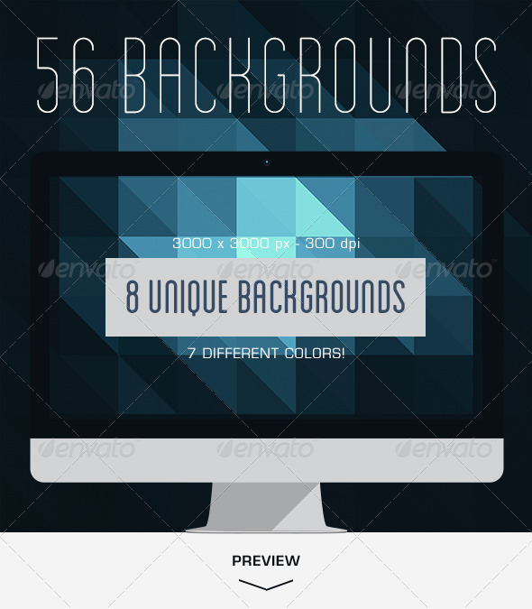 56 Geometric Backgrounds