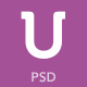 University – Education Flat UI PSD Template - ThemeForest Item for Sale