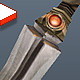 Low Poly Simple Short Sword 05 - 3DOcean Item for Sale