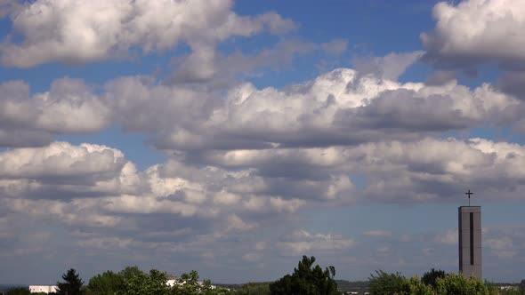 Clouds And The Church