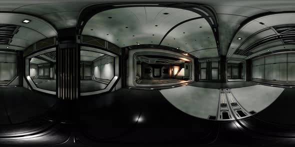 Vr360 View of Spaceship Interior alt