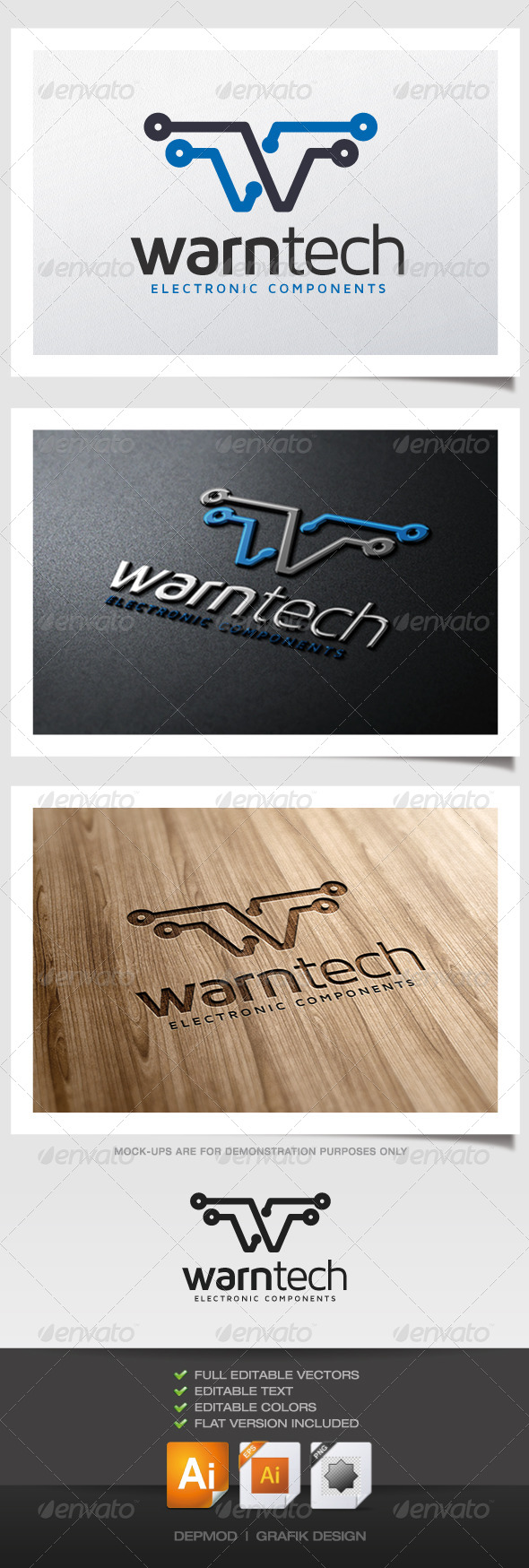 Warn Tech Logo