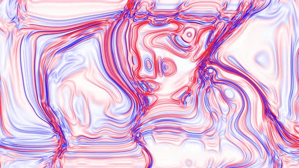 Watercolor red blue color abstract fantastic liquid animation Liquid 64.