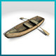 Low Poly Boat  - 3DOcean Item for Sale