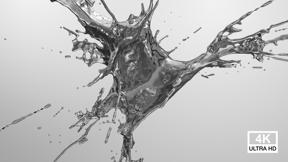 Liquid Metal Drops Splash V2 alt