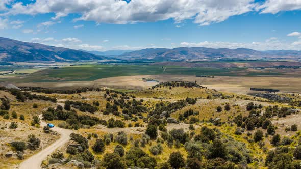 Rural countryside of New Zealand