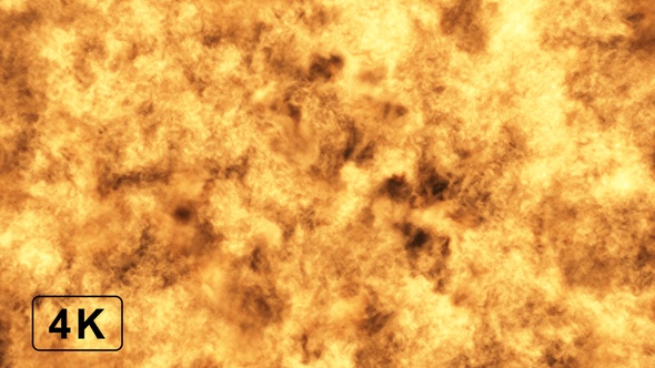 Fiery Surface Of The Sun (Version 03)