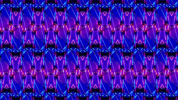 Abstract looping animated background. Motion Graphics Pattern. VJ style