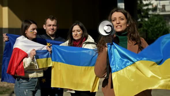 Protest Against the War in Ukraine and the Russian Invasion