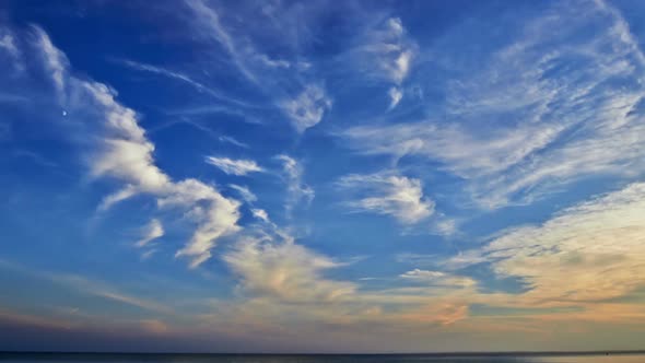 Evening Cloudy Sky