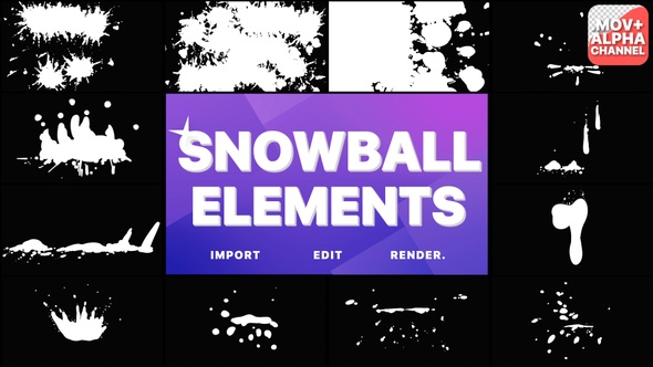 Snowball Elements | Motion Graphics