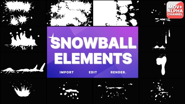 Snowball Elements | Motion Graphics alt