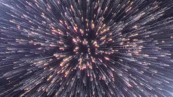Colorful Fireworks Particles V20