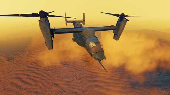 Desert Transport Helicopter