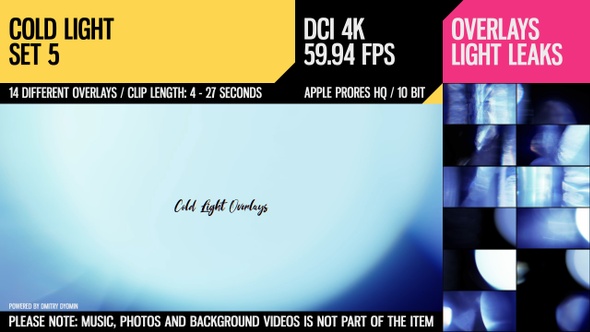 Cold Light Overlays (4K Set 5) alt
