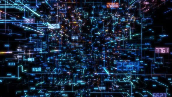 Flying Luminous Elements Counting Numbers alt