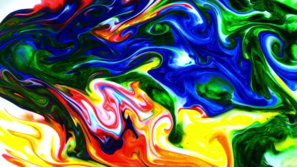 Abstract Colorful Sacral Liquid Waves Texture 928