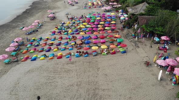 Kuta Beach in Bali, Indonesia