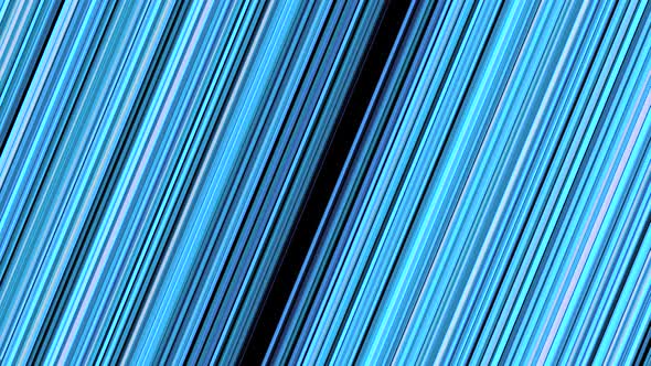 Background of moving diagonal neon lines