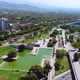 Central park Lagoon (Mendoza, Argentina) aerial view, drone footage - VideoHive Item for Sale