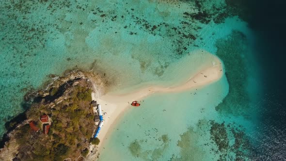 Beautiful Tropical Island and Beach