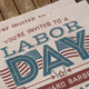 Labor Day Flyer & Postcard - GraphicRiver Item for Sale