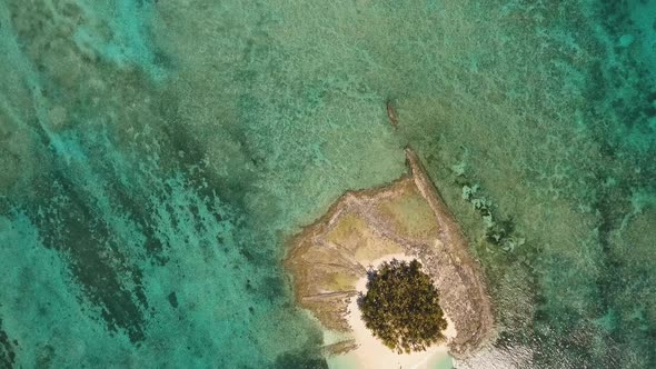 Beautiful Tropical Island with Beach. Guyam Island, Philippines